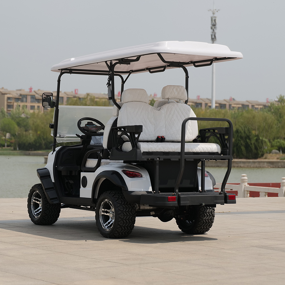 New Custom 4-Seater Electric Off-Road Golf Cart 48V 60V 72V Lithium/Lead-Acid Battery Made in China