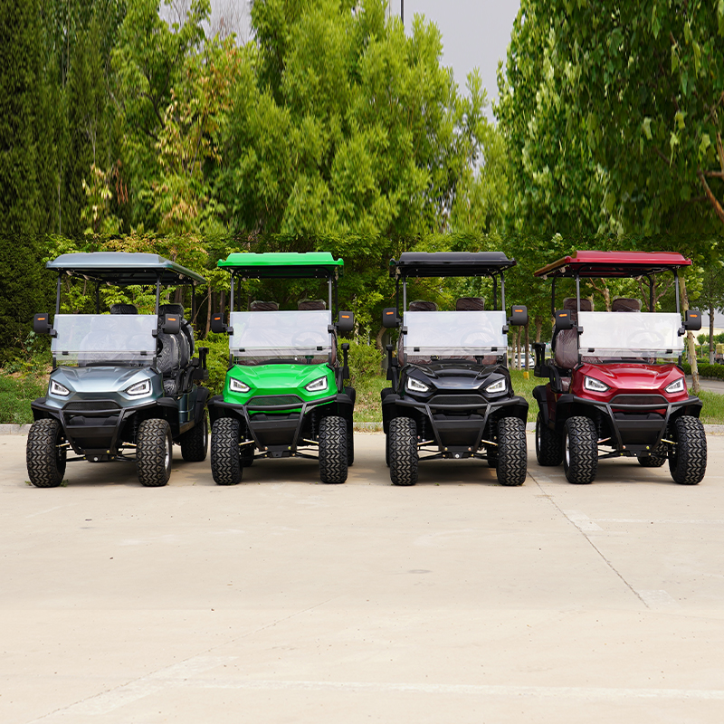 Customizable Electric Utility Vehicle Golf Cart 4000 W 72v Lithium Battery New Color Logo-available for Sale