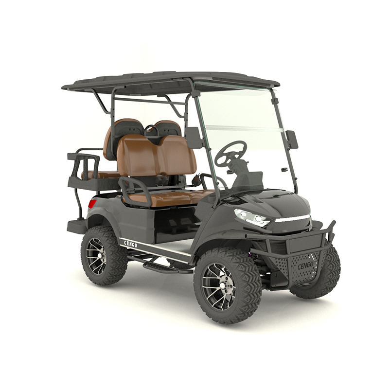 Industrial 48V/60V/72V Golf Cart for Sports Events Electric Golf Cart with Strong Hill-Climbing Ability