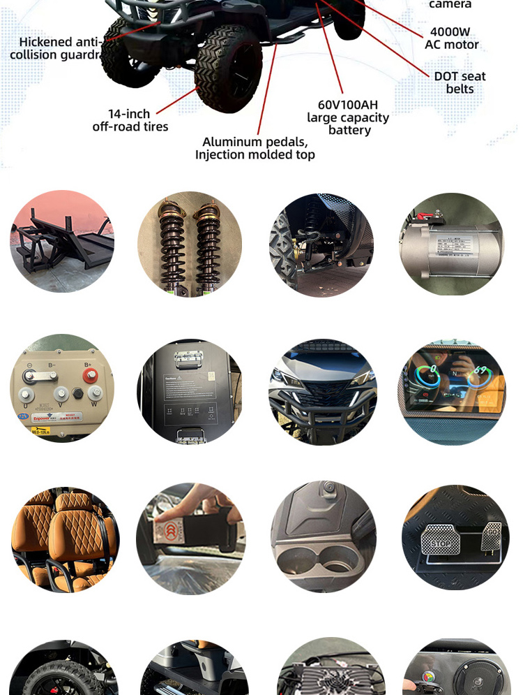 Electric Off-Road Golf Cart