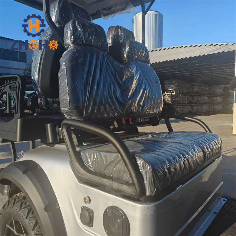 5-6Seater Freight Golf Cart Customized Autonomous Driving Golf Buggy 72V Lithium Battery