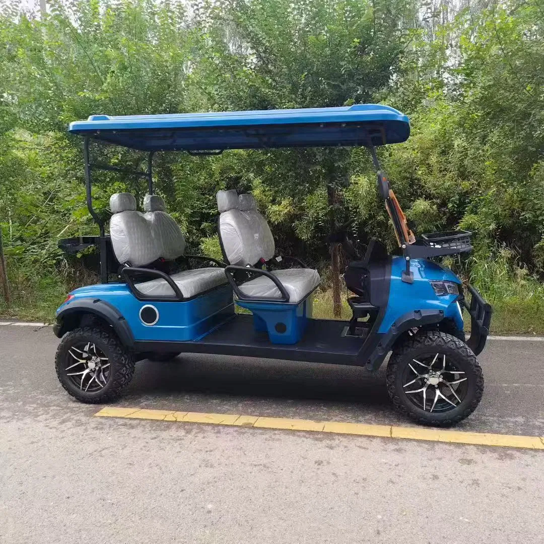 4-Seater Electric Golf Cart Factory Price, 1-Year Warranty, Global Shipping for Community