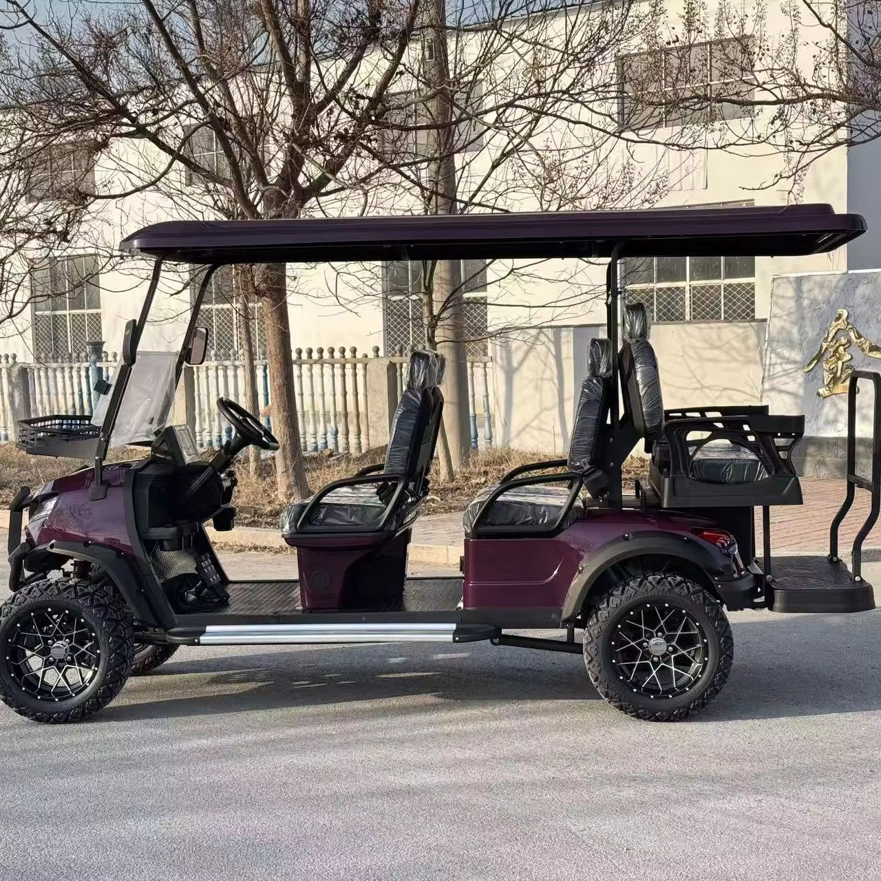 Golf Cart Car Custom Off-Road 5-6 Seater Electric Golf Cart with Lithium Battery Professionally Designed for Clubs