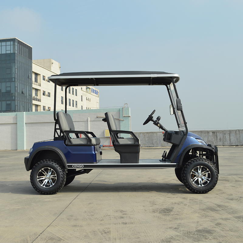 Long-Range Industrial Golf Cart for Ports Electric Car with Sturdy and Durable Construction