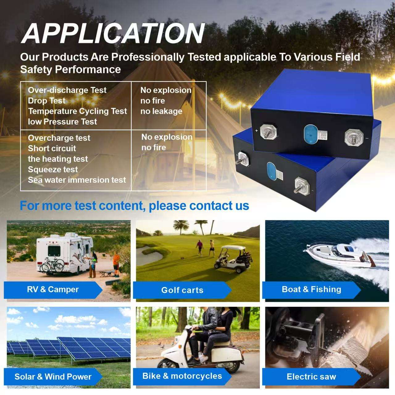 3.2V CALB 104AH DIY Solid State LiFePO4 Battery Household Emergency Energy Storage Golf Cart Electric Forklift 9000 Cycles CE