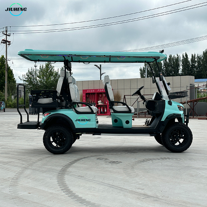 Luxury 72V Off-Road Electric Golf Cart Utility Club Car 4-6Seats New Condition EEC Certified Sightseeing Buggy Carro De Golf