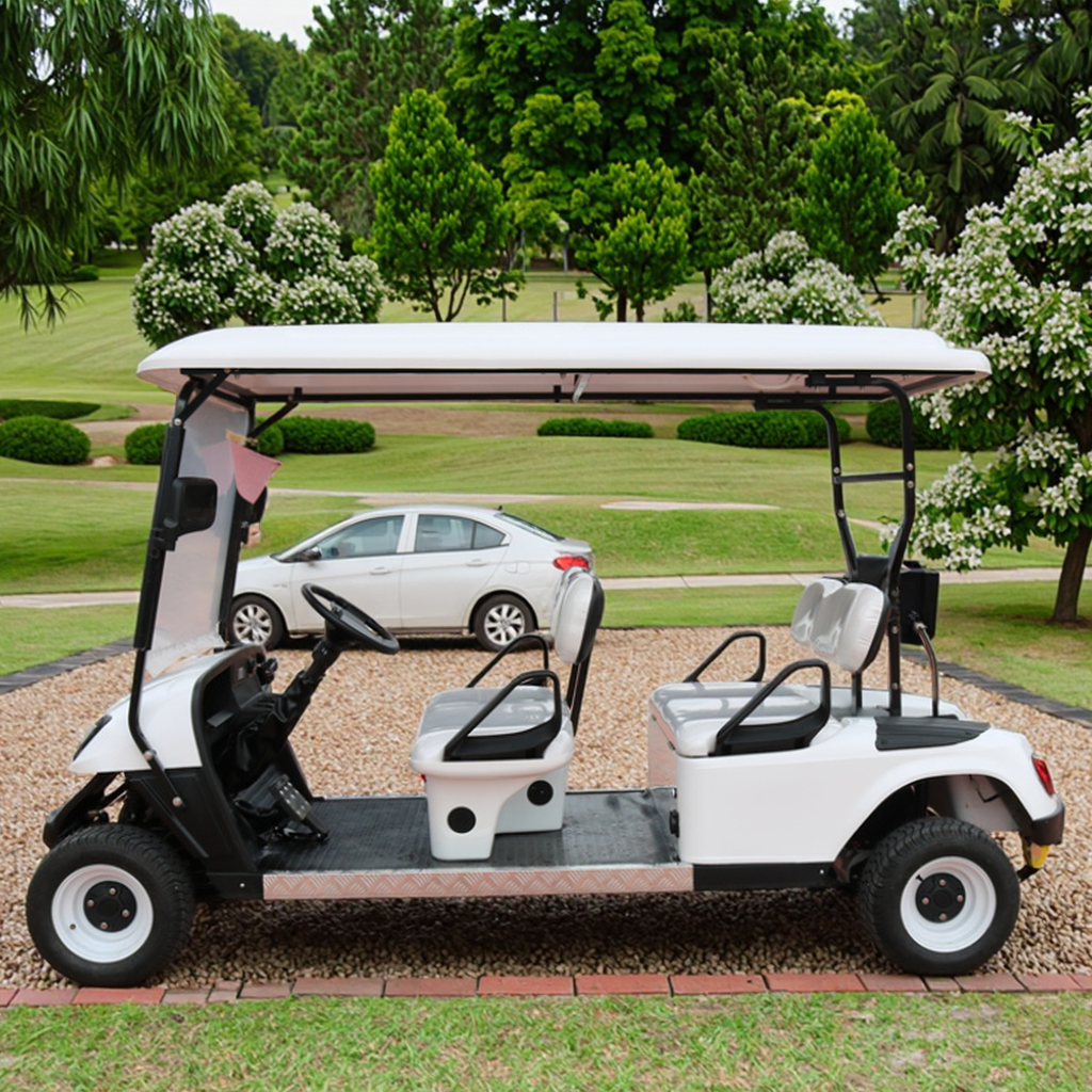 Multi-Purpose 4~6 Passenger Utility Golf Cart for Golf Resort Hotel Airport Patrol Transport