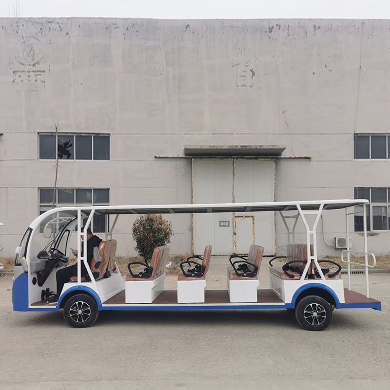Attractive Price New Appearance14 Seater Community Shuttle Electric Sightseeing Car Golf Cart