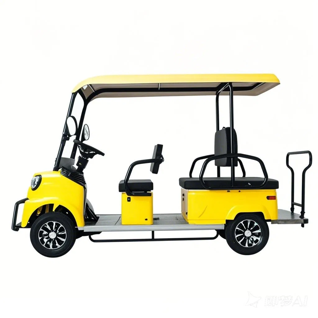 After-Sales Service Guarantee Eco-Friendly and Energy-Efficient Industrial Park Patrol Mobile Vending off Road Golf Cart Electric Golf Cart