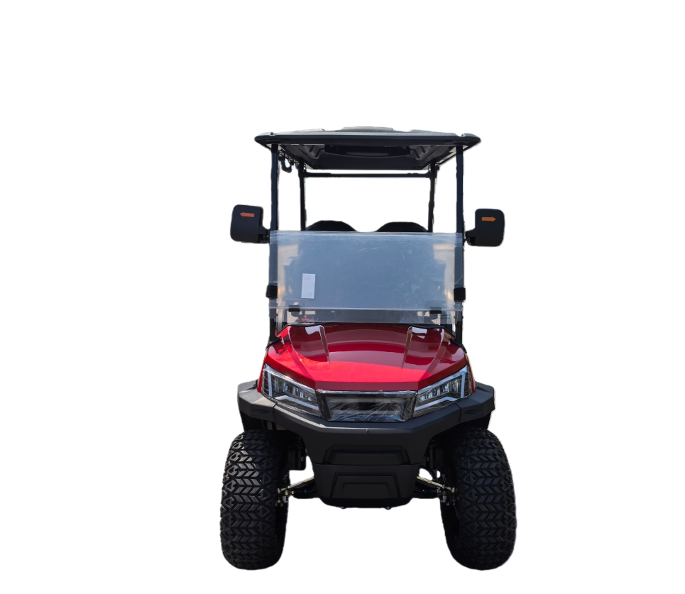 Long Driving Range Aluminium Hub 4 Seater 48V Electric Golf Cart for Industrial Parks at Cheap Price