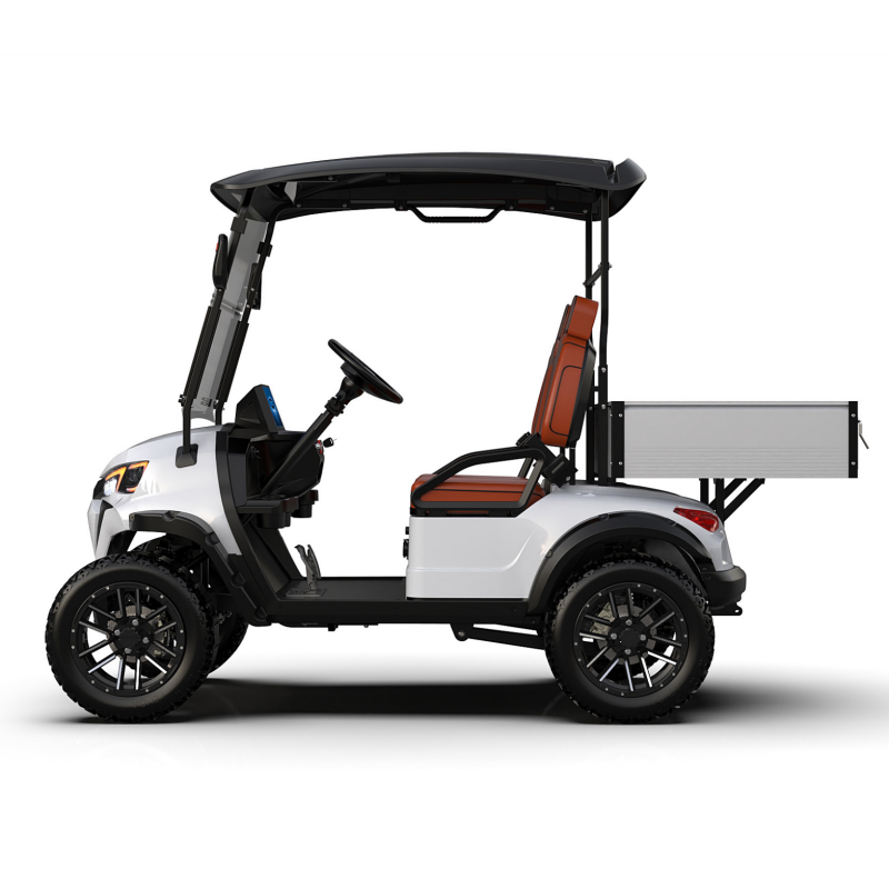 CE Certified Quiet Low Noise Electric Golf Cart 72V Lithium Battery for Resort Food and Beverage Transport Use