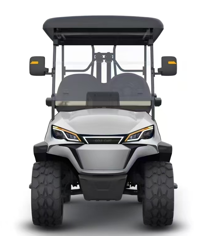 CE Certified Electric 2+2 Airport and Event Support Golf Cart with 70-90km Range for Family Activities