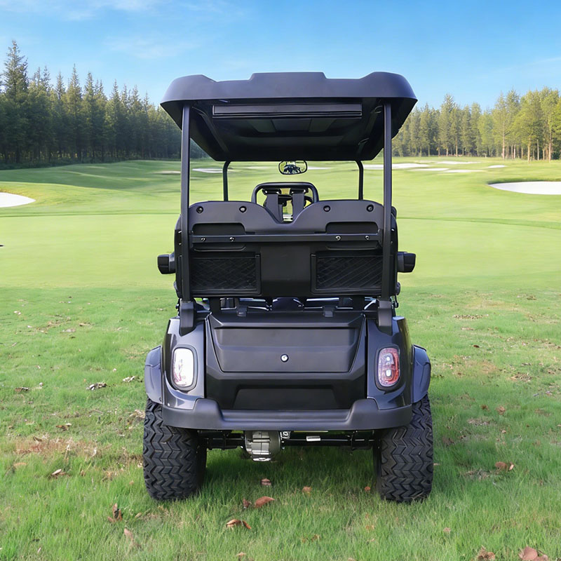Durable 4 Seater Lifted Golf Cart with Powerful Electric Drive System Ideal for Campuses Tourism and Leisure Travel