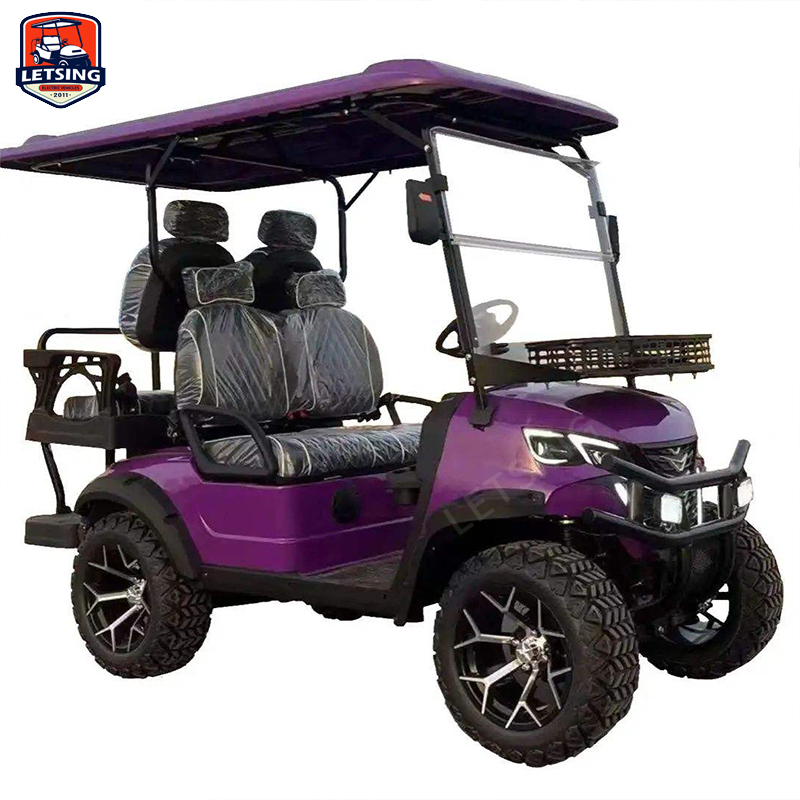 Customizable 4-seater Electric Golf Cart with CE Certification, Suitable for Resorts and Hotels