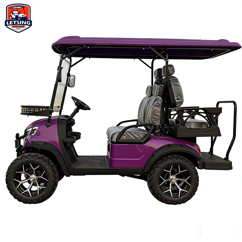 Customizable 4-seater Electric Golf Cart with CE Certification, Suitable for Resorts and Hotels