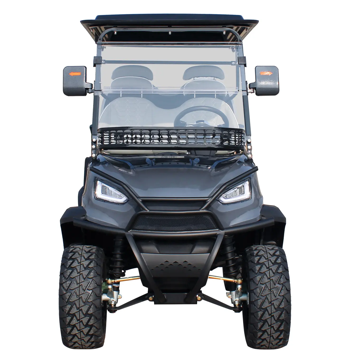 Provide Special Customization Lifted Golf Hunting Buggy Electric Car Cart 2+2 Seats Golf Cart