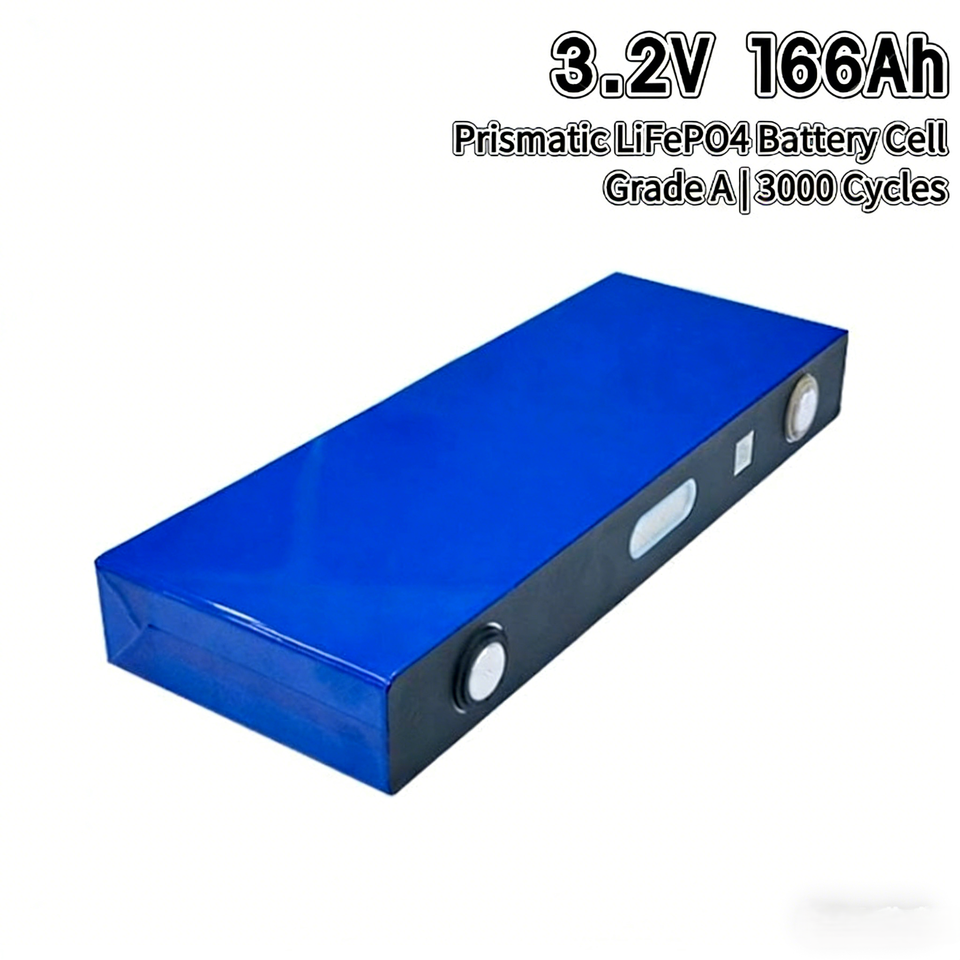 Factory Price Gotion 166Ah Deep Cycle Battery 3.2V LiFePO4 Cell Home Solar Energy Storage 48V Golf Cart EV Busbar 3000 Cycles