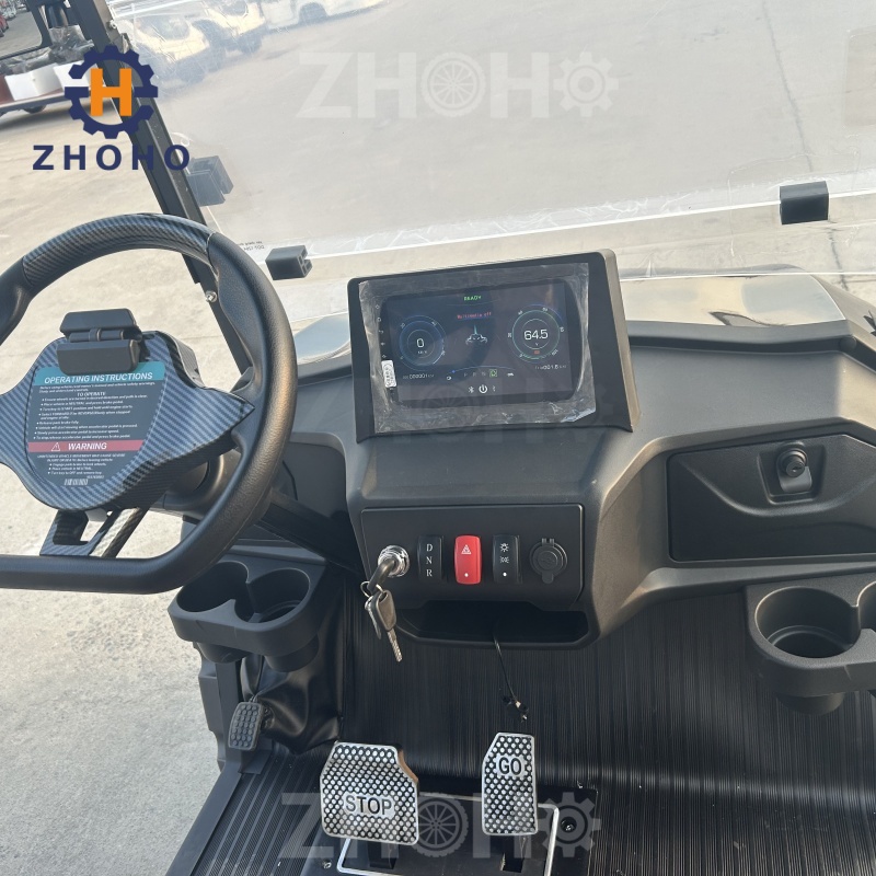 Luxury Design Street Legal Electric 4 Seater Golf Cart With 48v 72v Battery Accept Customization