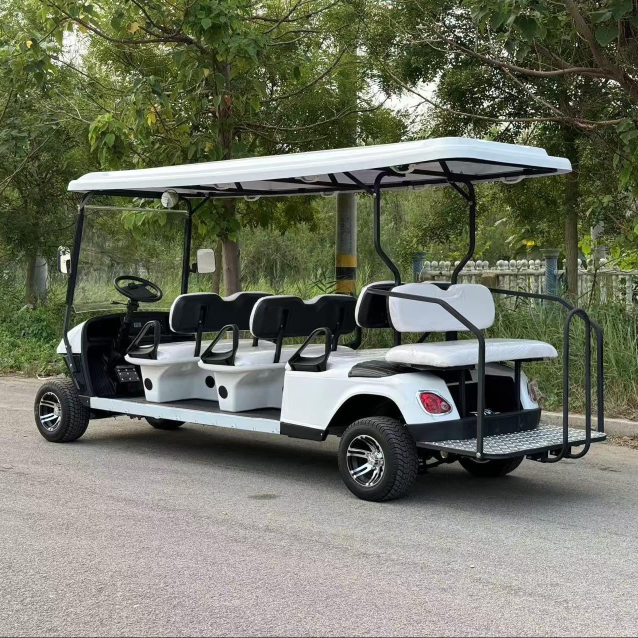 China 6 Seats 8 Seaters Electric Mini Golf Cart Club Car Airport Use