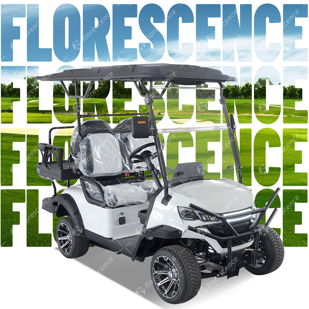 Club 4 Seater Chinese Electric Golf Cart Car for Sale 72V Lithium Custom Comfortable 4 Seats Electric Golf Carts