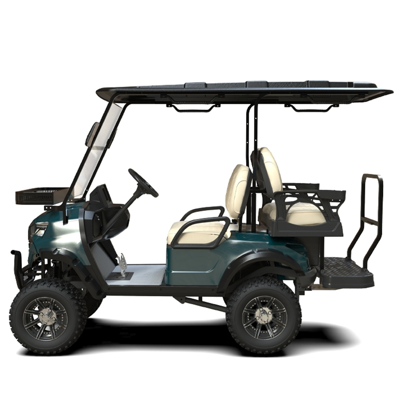 Smart Automatic AI Electric Golf Trolley with Remote Control Follow Me >8 Seats 70km/h Speed 4000W Motor 90km Range