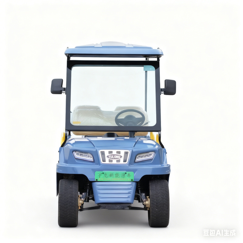 Narrow Body Golf Cart for Community Parks with 1.5m Short Turning Radius