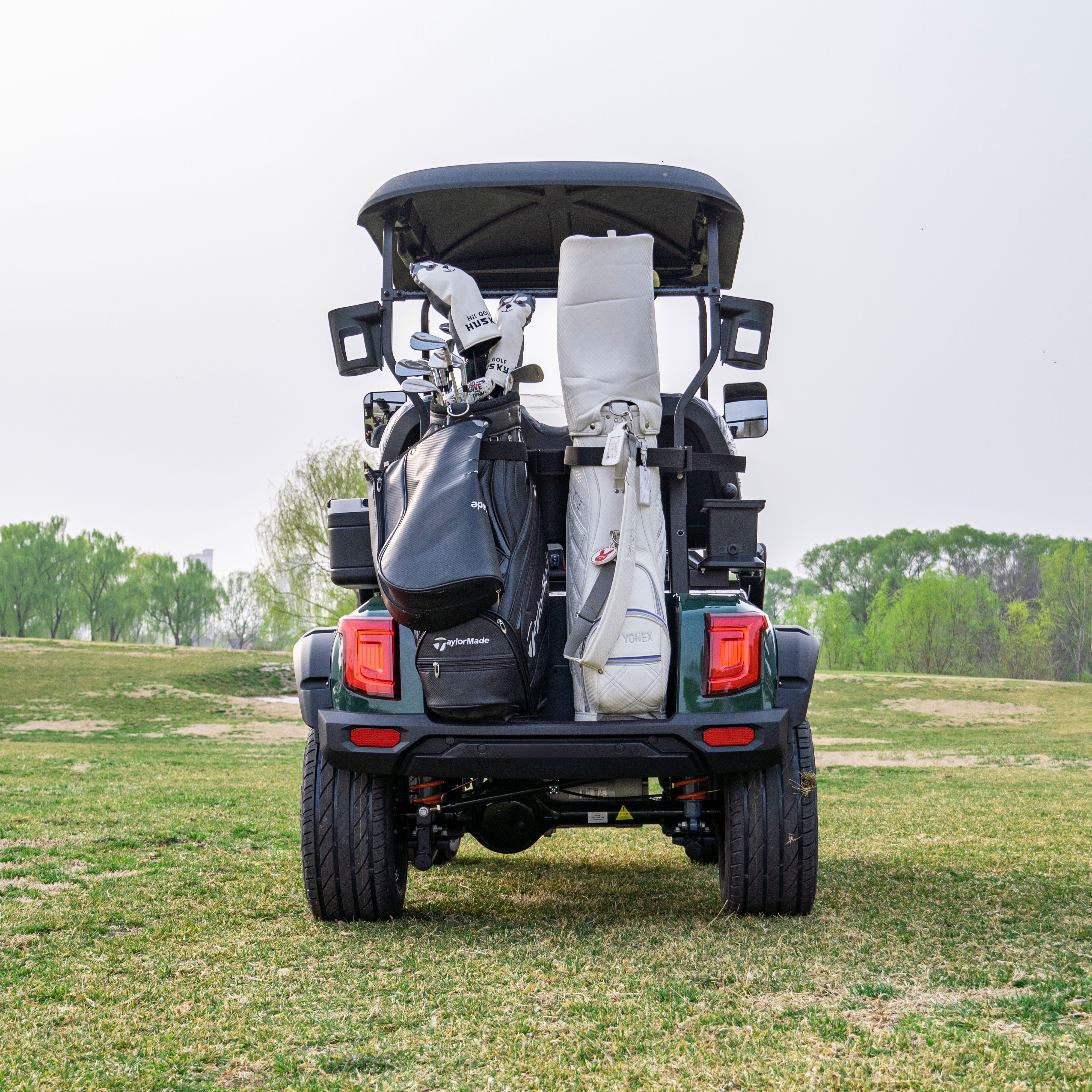 Wholesale Cheap Price Electric Golf Cart 2 Seater Custom Color Logo Electric Golf Cart for Tourist Attraction Campus Park