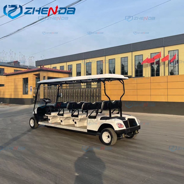 Luxury Electric Car 8 Passenger 8 Seater Utility Car Electric Golf Cart Club Golf Cart for Resort Use Hotel