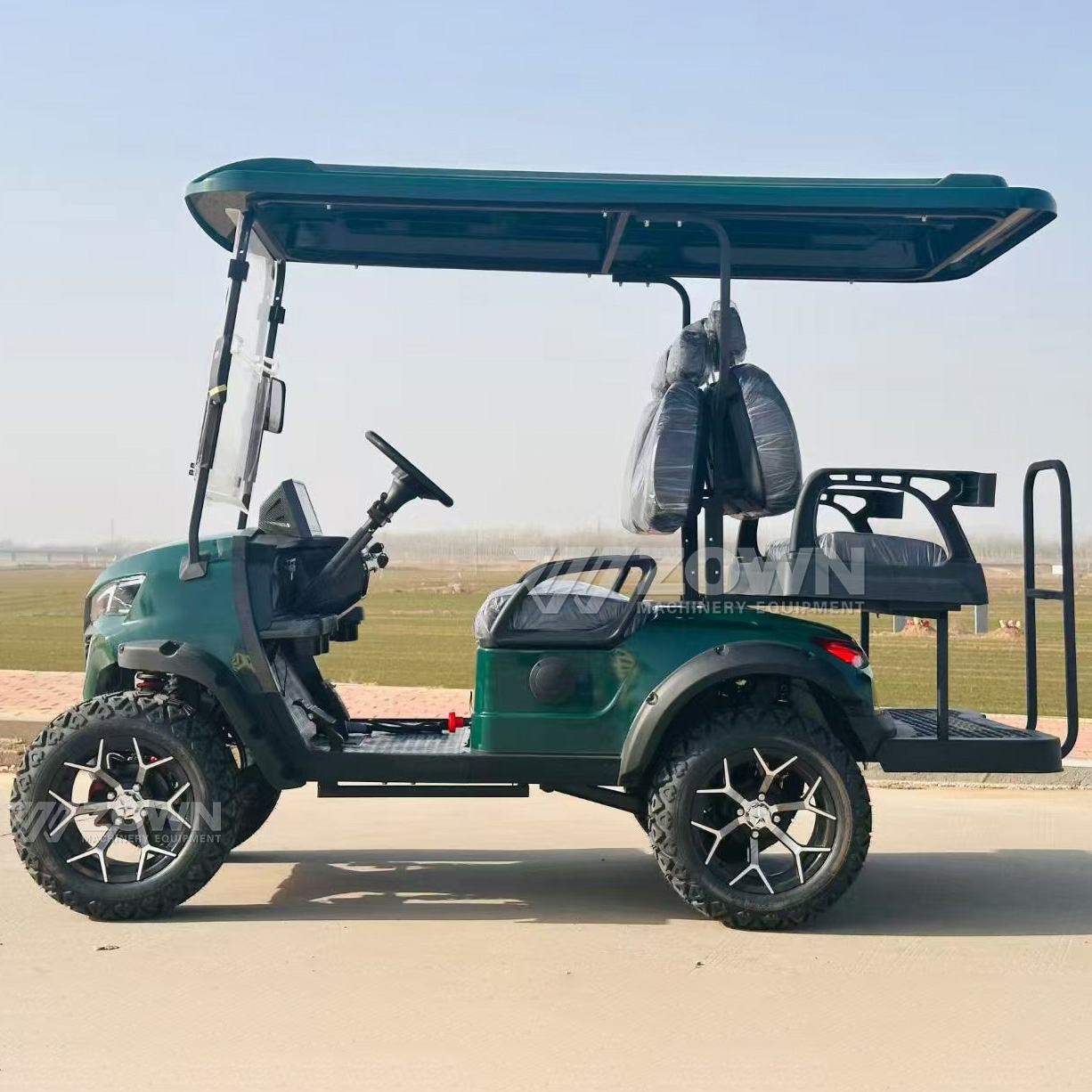 China Wholesale ZOWN Electric Golf Cart Battery Voltage Customization 48V CE Certified 30-50Km/h 90km Driving Mileage