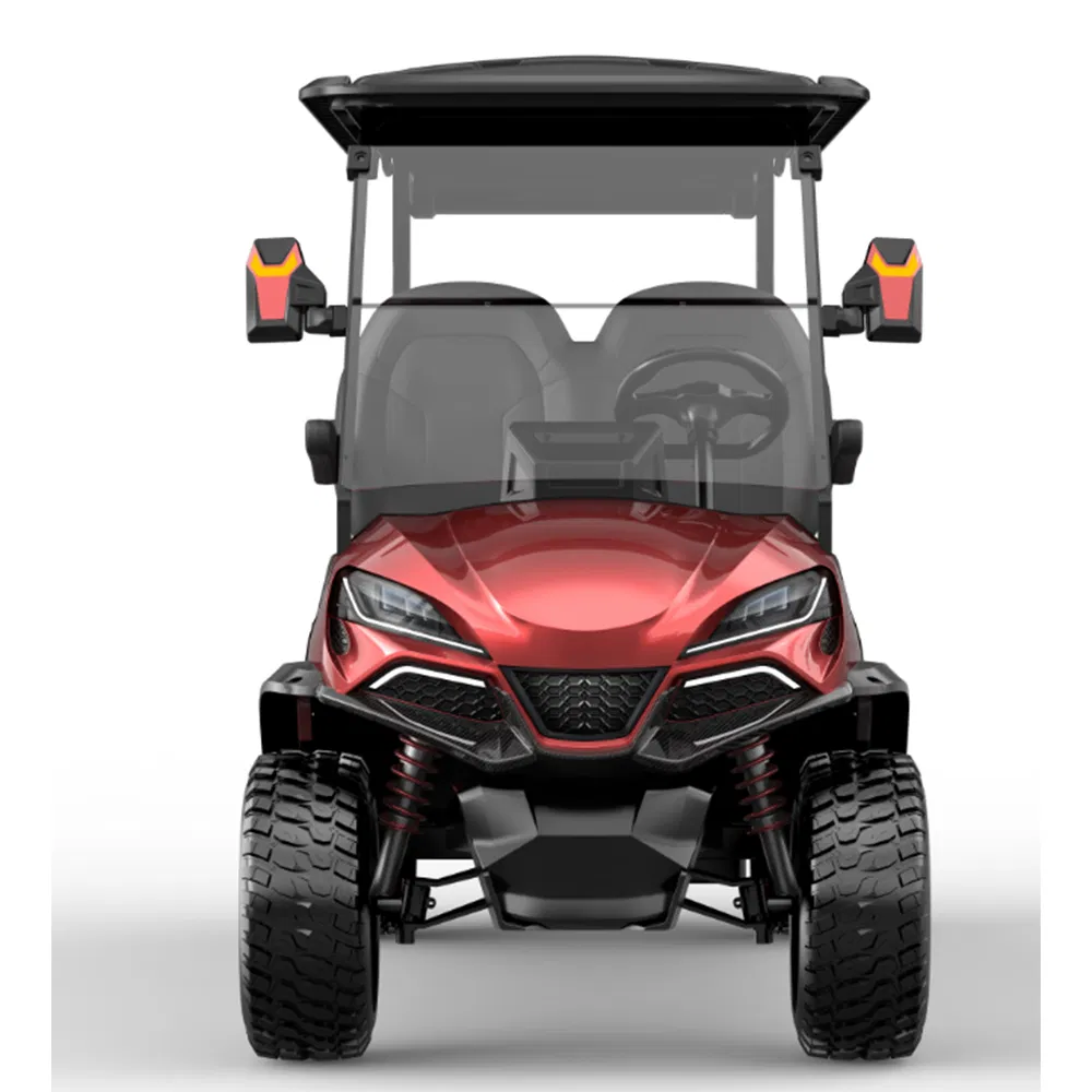 Electric Senior Community and Reserve Patrol Golf Cart with 70-90km Range Aluminum Frame Safe Design