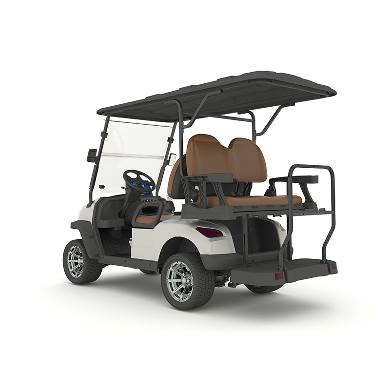 Cengo 4 Seater Electric Golf Cart DOT Certified 48V Ultra Long Range 4 Seater Golf Cart (Course/Resort Transportation) ...