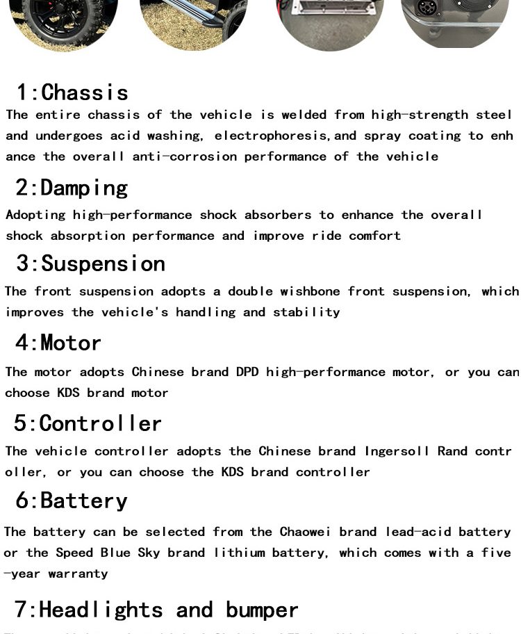 Electric Off-Road Golf Cart