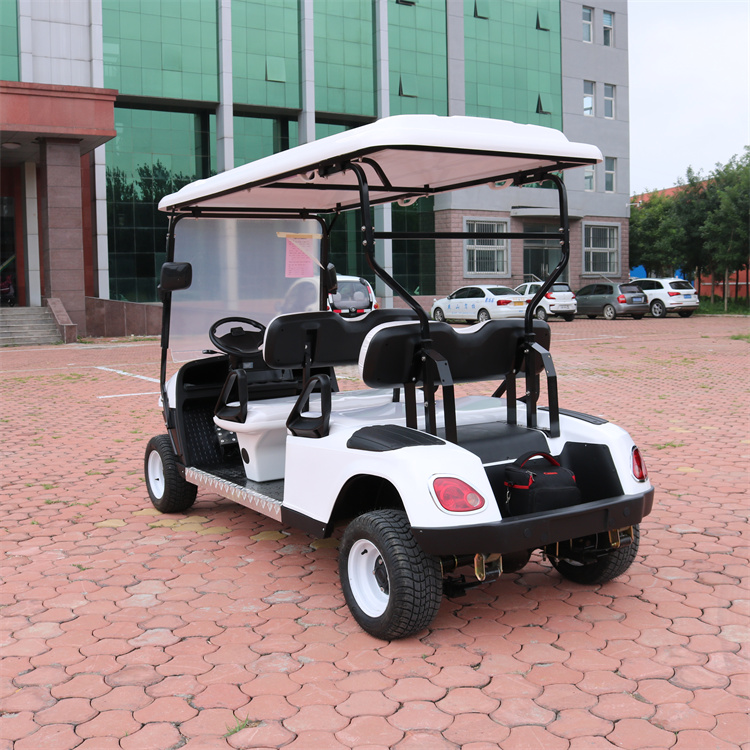 Multi-Purpose 4~6 Passenger Utility Golf Cart for Golf Resort Hotel Airport Patrol Transport