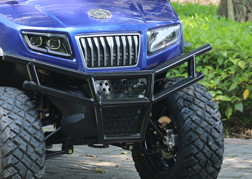 HDK Maverick 6 Plus 6 Passenger Electric Golf Cart Smooth Ride for Campus and Resort Mobility