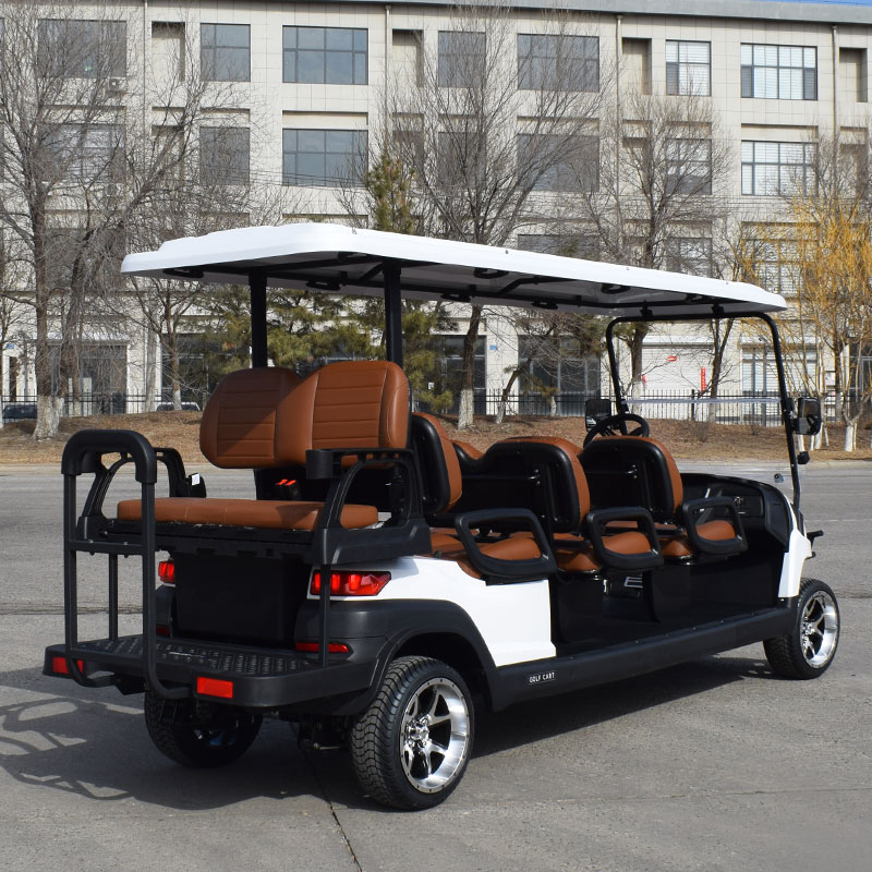 Off-Road 6+2 8 Seater Electric Golf Carts Cheap Price Buggy Car Chinese Club Golf Cart