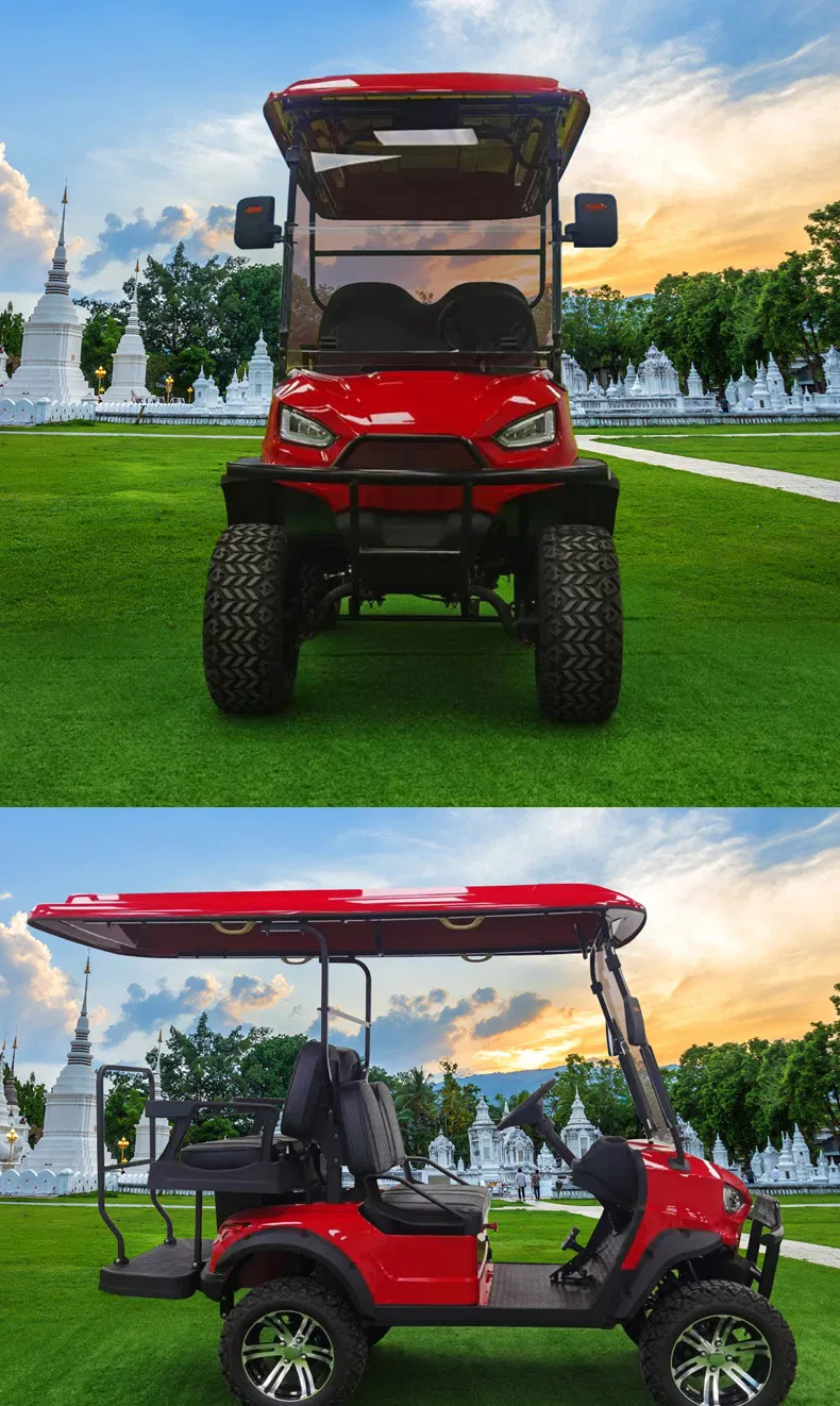 4 Seater Community Electric Street Legal Golf Carts Utility Hunting Golf Trolley