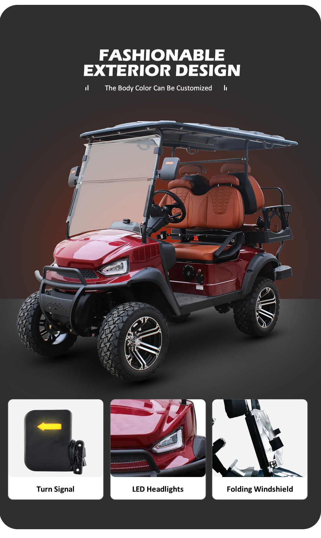 Electric Golf Cart View 7