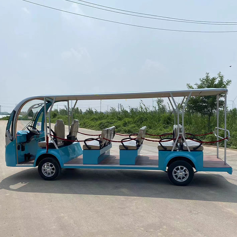 Attractive Price New Appearance14 Seater Community Shuttle Electric Sightseeing Car Golf Cart