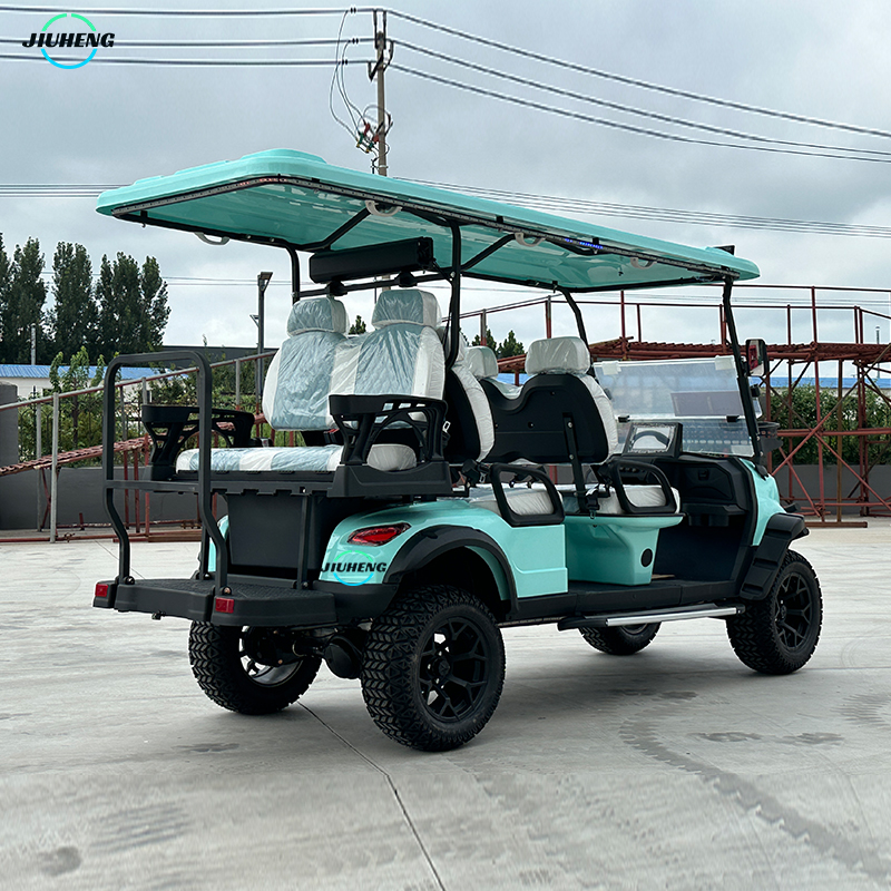 Luxury 72V Off-Road Electric Golf Cart Utility Club Car 4-6Seats New Condition EEC Certified Sightseeing Buggy Carro De Golf