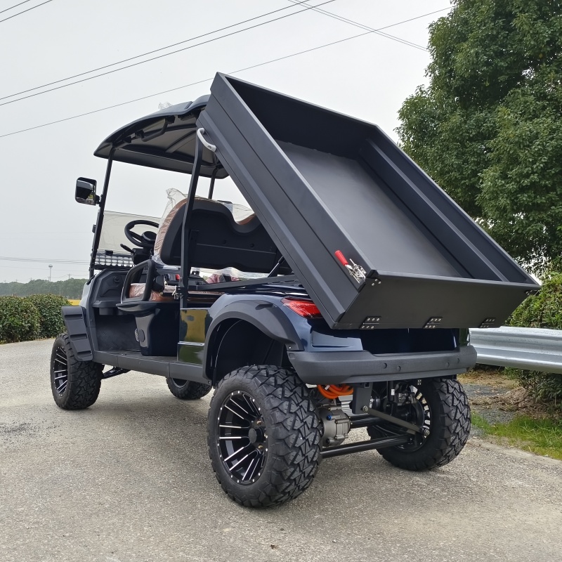 Electric Utility Vehicle Interior Dashboard