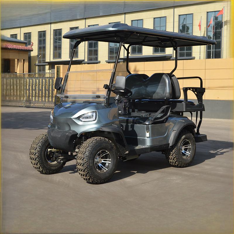 Customizable 4-Passenger Electric Golf Cart with Bespoke Battery Configuration