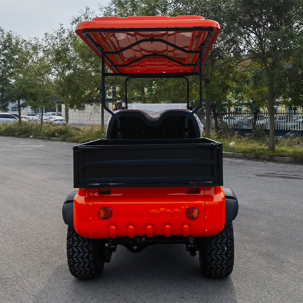 Electric Off-road Golf Cart with Cargo Box CE Certified Lead Acid Battery 30km/h Speed 90km Range