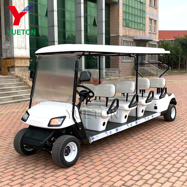 Factory Direct Price Battery 8 Seats Luxury Electric Sightseeing Car Golf Cart Club Car