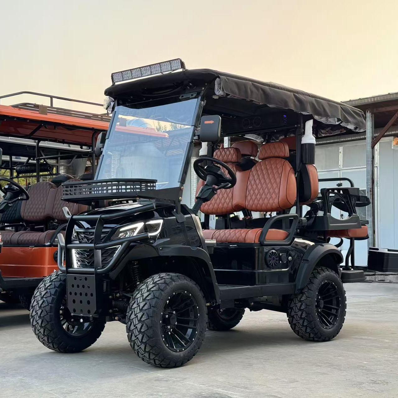 High-Performance 4-Seater Off-Road Golf Cart 60V/72V Electric Golf Carts