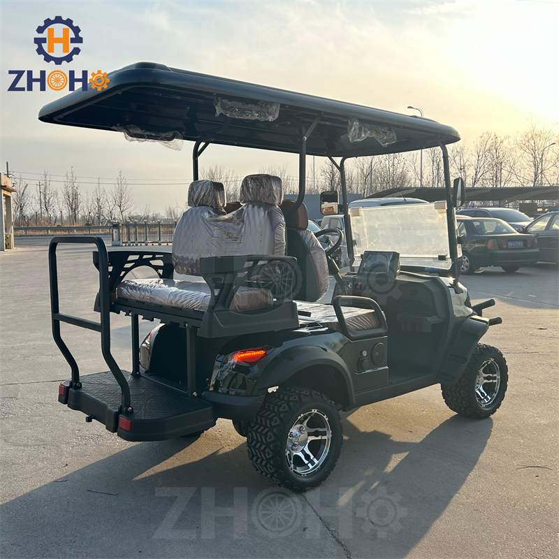 EPA-certified Gasoline-powered 4-passenger Golf Cart, 4-seat Club Car Golf Cart with Gasoline Engine