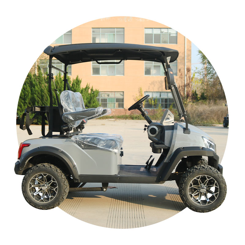 Factory Import Street Legal 48V/72V Electric Golf Car 2 Seater Lithium Off Road Lifted Hunting Golf Buggy Club Cart From China