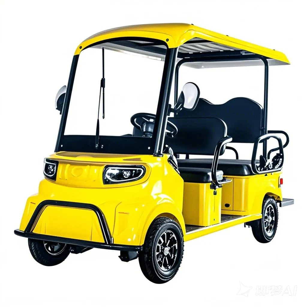 After-Sales Service Guarantee Eco-Friendly and Energy-Efficient Industrial Park Patrol Mobile Vending off Road Golf Cart Electric Golf Cart