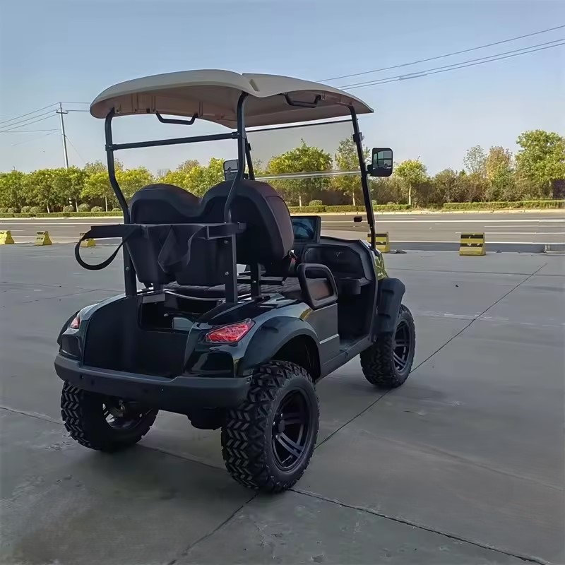 TongCai New Design Affordable Electric 1-2 Seats 30KM/h Scenic Area Hotel Campus Villa Factory Golf Carts Buggy Car