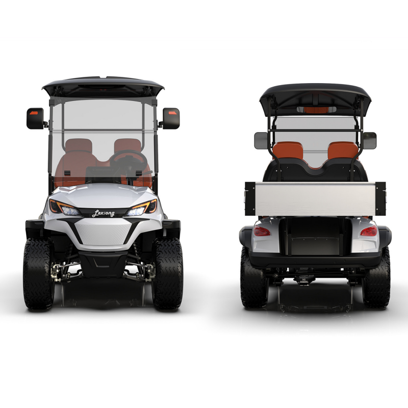 CE Certified Quiet Low Noise Electric Golf Cart 72V Lithium Battery for Resort Food and Beverage Transport Use