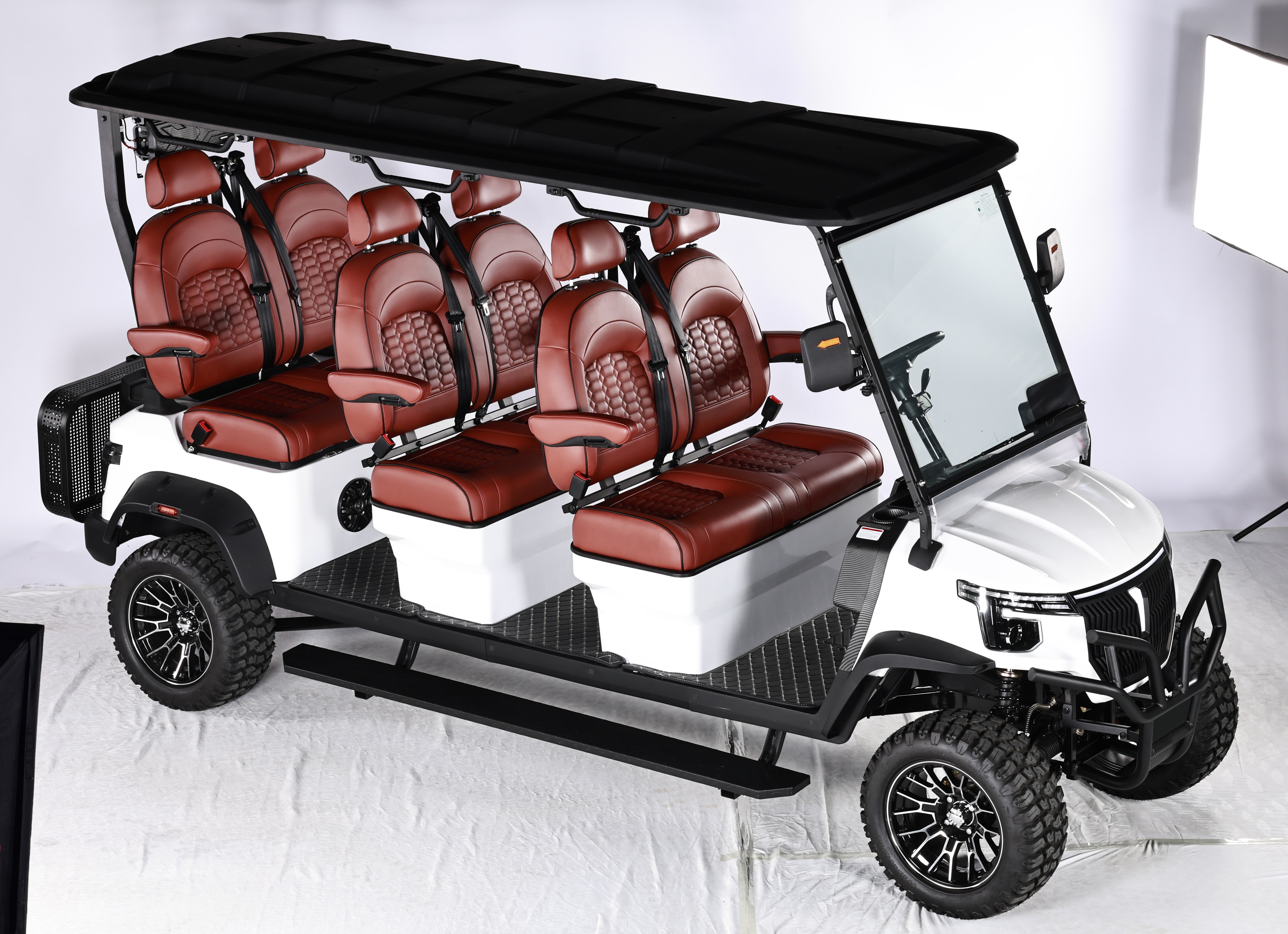 Electric Golf Cart Luxury 6 Seater VIP Hotel Resort Airport